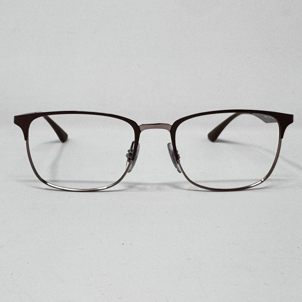 Ray-Ban RB6421 2973 Brown Metal Eyeglass Frames 52-18-140